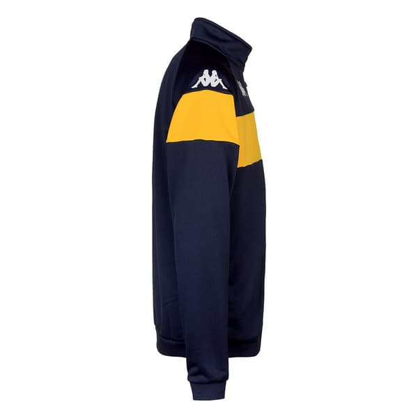 Kappa Halv Lynlå Sweatshirt Dacone Blå S Mand