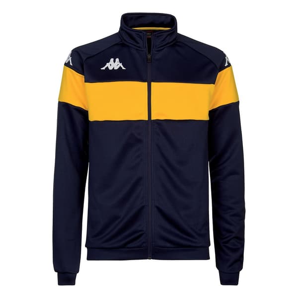 Kappa Halv Lynlå Sweatshirt Dacone Blå S Mand