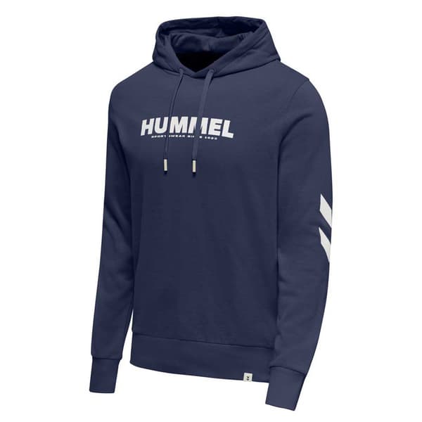 Hummel Luvtröja Legacy Logo Blå S Man