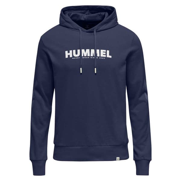 Hummel Luvtröja Legacy Logo Blå S Man