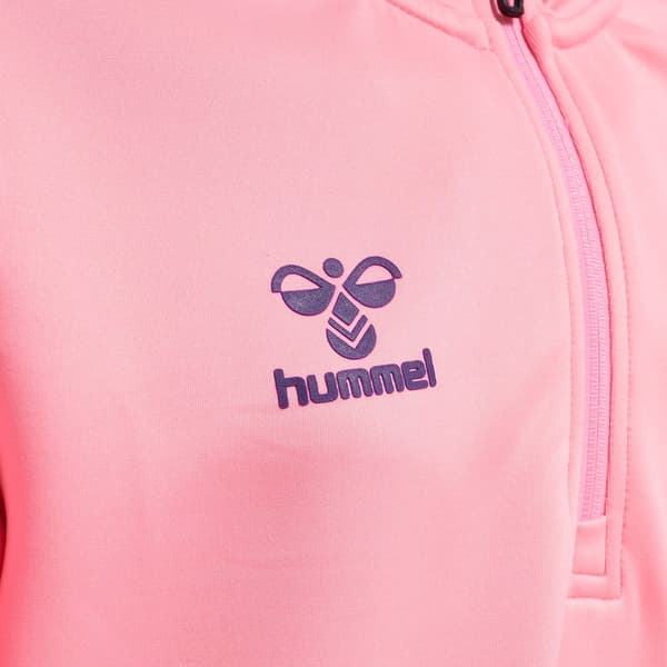 Hummel Puoliksi Vetoketjullinen Pusero Core Xk Poly Pinkki 16 Years
