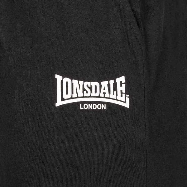Lonsdale T-shirt Och Short Set Moy Svart M Man