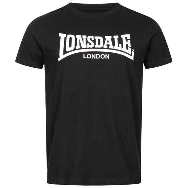 Lonsdale T-shirt Och Short Set Moy Svart M Man
