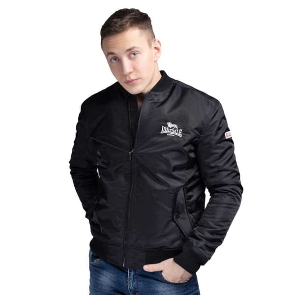 Lonsdale Takki Tern Hill Musta XL Mies