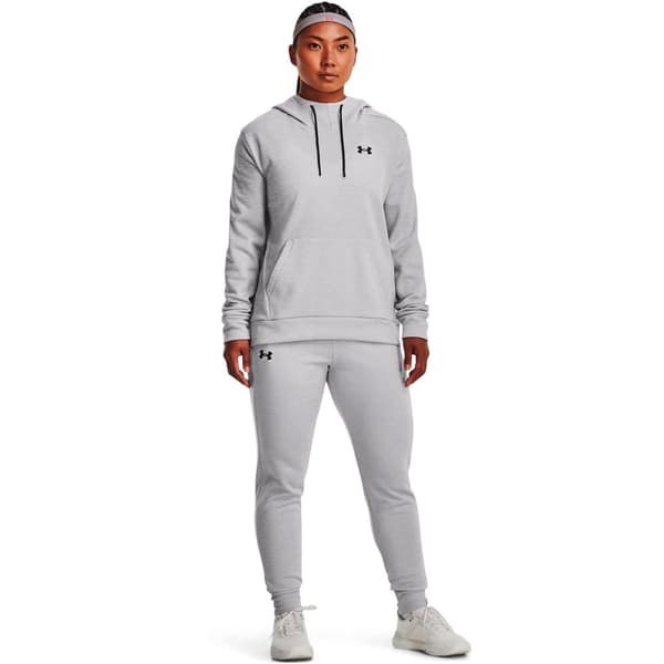 Under Armour Armour Fleece Lc Tröja Med Huva Grå S Kvinna