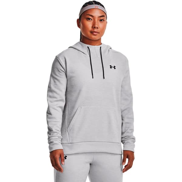 Under Armour Armour Fleece Lc Tröja Med Huva Grå S Kvinna