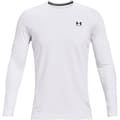 Miniatyrbild 3 av 7: Under Armour Långärmad T-shirt Coldgear Armour Fitted Crew Vit S / Regular Man
