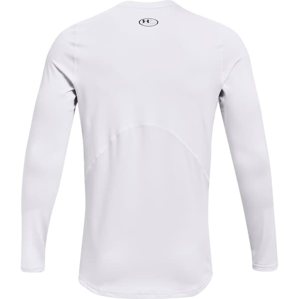 Under Armour Långärmad T-shirt Coldgear Armour Fitted Crew Vit S / Regular Man