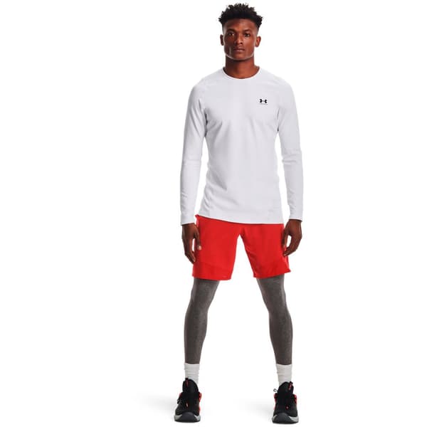 Under Armour Långärmad T-shirt Coldgear Armour Fitted Crew Vit S / Regular Man