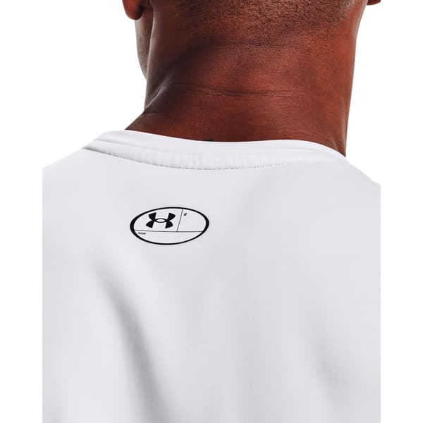 Under Armour Långärmad T-shirt Coldgear Armour Fitted Crew Vit S / Regular Man