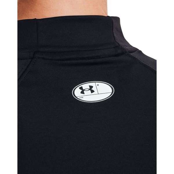 Under Armour Pitkähihainen T-paita Coldgear Authentics Mockneck Musta M Nainen