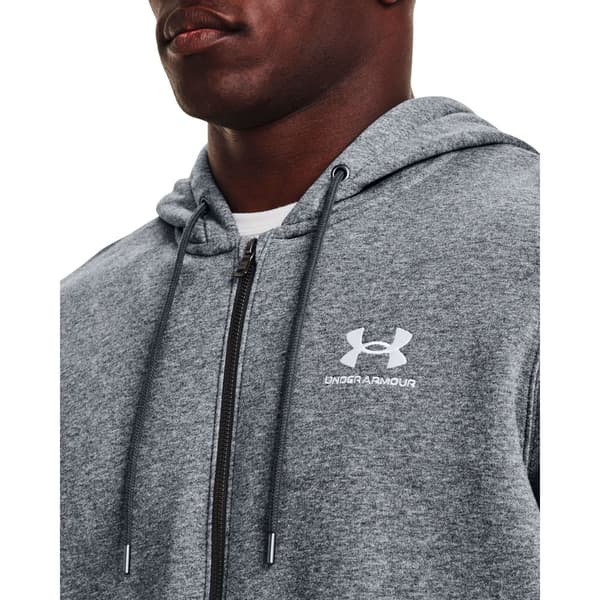 Under Armour Full Vetoketjullinen Villapaita Essential Fleece Harmaa S / Regular Mies