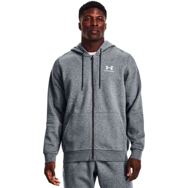 Under Armour Full Vetoketjullinen Villapaita Essential Fleece Harmaa S / Regular Mies
