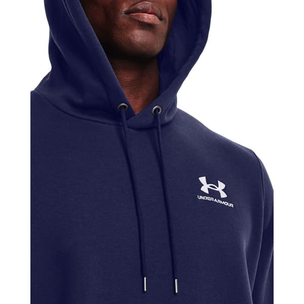Under Armour Hættetrøje Essential Fleece Blå S / Regular Mand