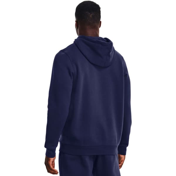 Under Armour Hættetrøje Essential Fleece Blå S / Regular Mand