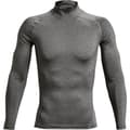 Pikkukuva 3 / 6: Under Armour Pitkähihainen T-paita Heatgear Armour Comp Mock Harmaa M / Regular Mies
