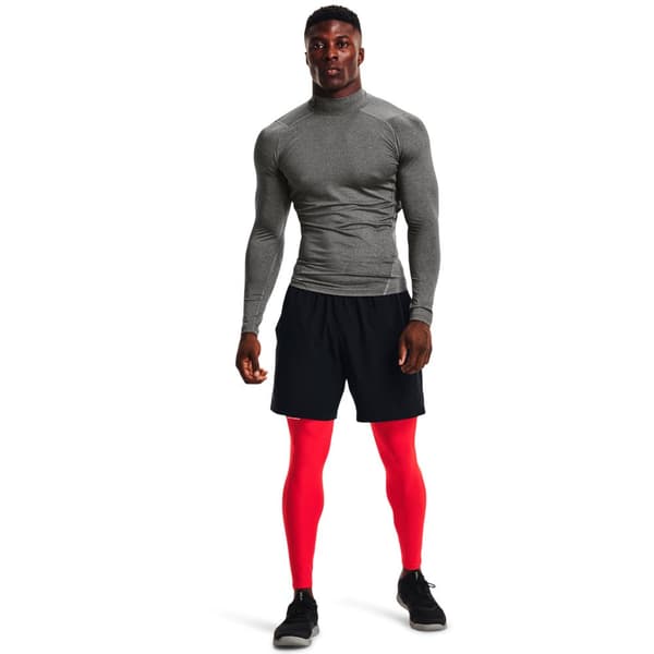 Under Armour Pitkähihainen T-paita Heatgear Armour Comp Mock Harmaa M / Regular Mies