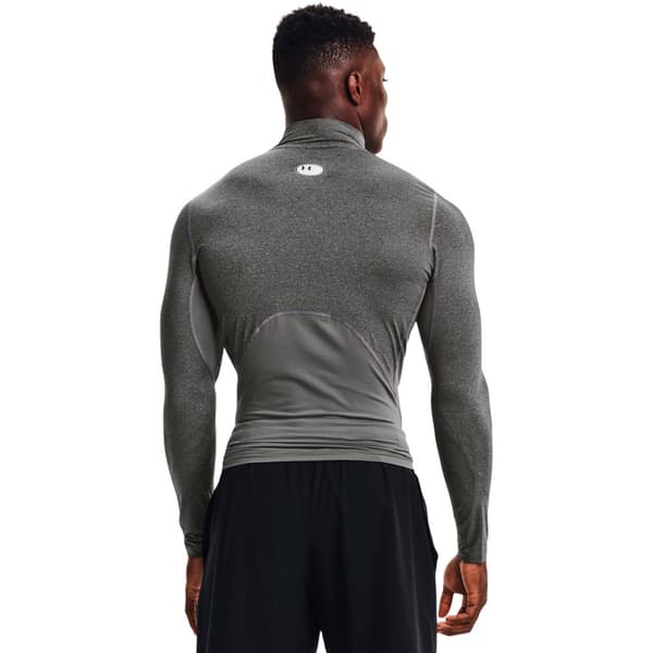 Under Armour Pitkähihainen T-paita Heatgear Armour Comp Mock Harmaa XL / Regular Mies