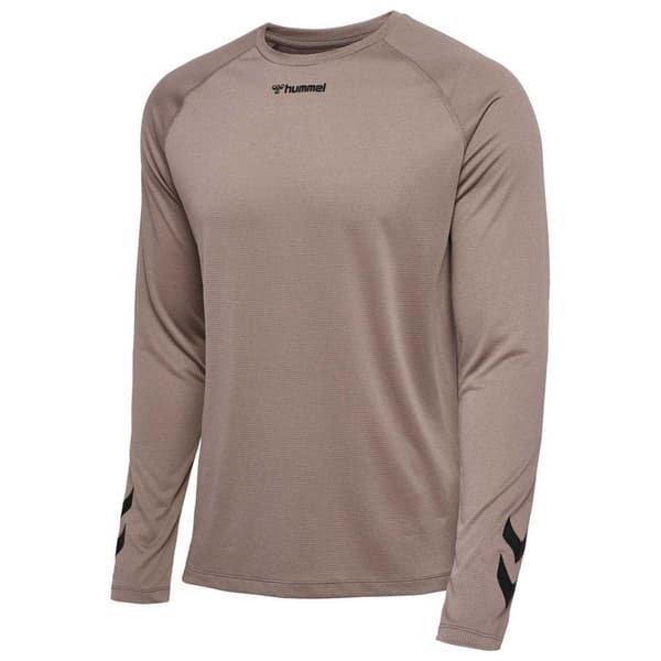 Hummel Långärmad T-shirt Bow Brun S Man