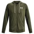 Miniatyrbillede 3 af 5: Under Armour Sweatshirt Med Fuld Lynlås Rival Terry Grøn XL Mand
