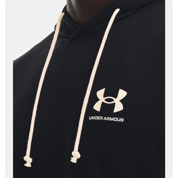 Under Armour Hættetrøje Rival Terry Sort M Mand