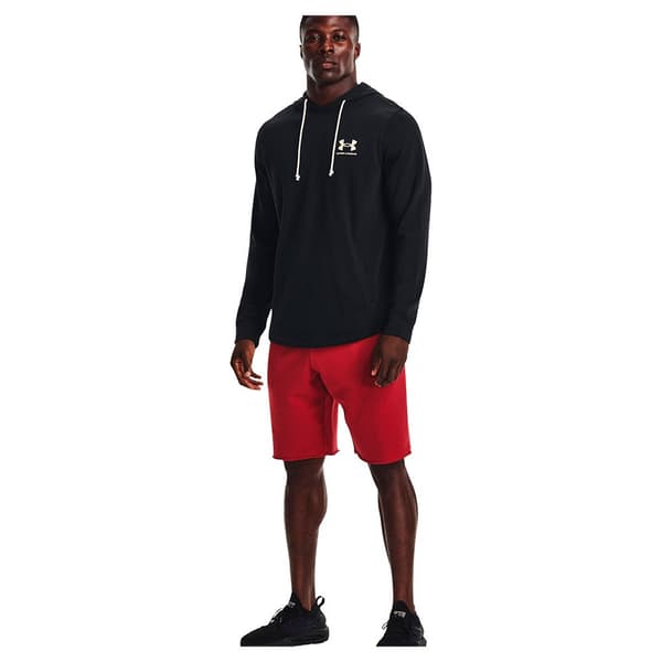 Under Armour Hættetrøje Rival Terry Sort M Mand