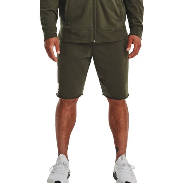 Under Armour Shortsit Rival Terry Vihreä S / Regular Mies