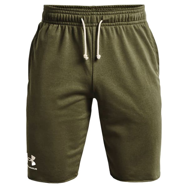 Under Armour Shortsit Rival Terry Vihreä L / Regular Mies