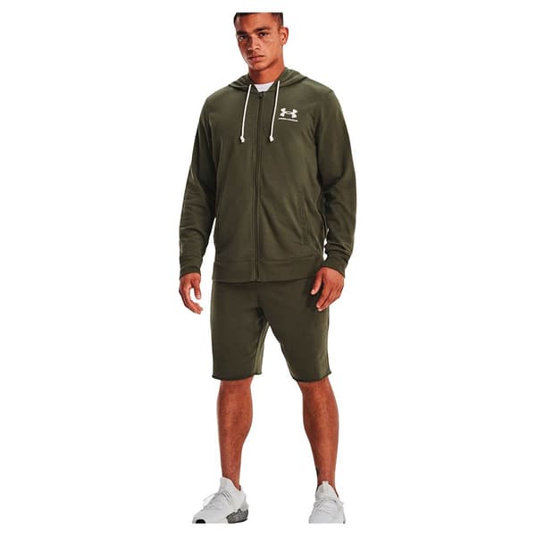 Under Armour Shortsit Rival Terry Vihreä L / Regular Mies