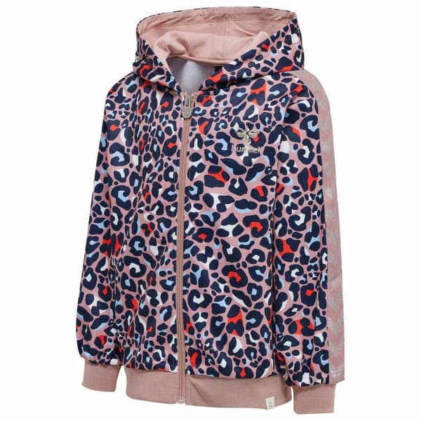 Hummel Sweatshirt Med Full Dragkedja Leonora Rosa 5 Years