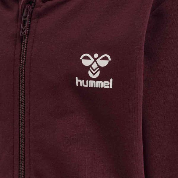 Hummel Sweatshirt Med Fuld Lynlås Trece Rød 10 Years