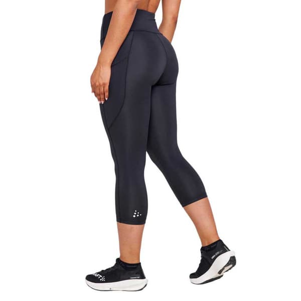 Craft Leggings Adv Essence Capri 2 Sort M Kvinde