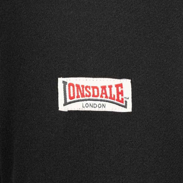 Lonsdale Luvtröja Hooded Classic Ll002 Svart L Man