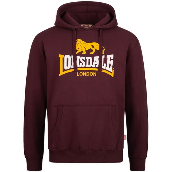 Lonsdale Luvtröja Thurning Röd M Man