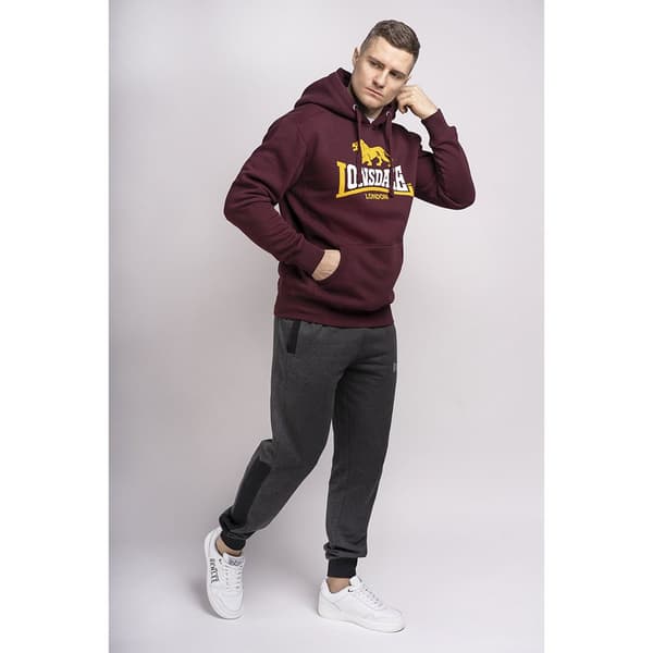 Lonsdale Luvtröja Thurning Röd M Man