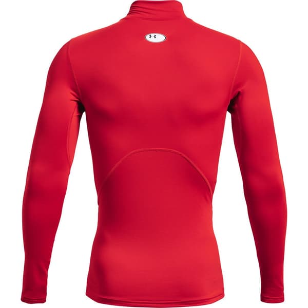 Under Armour Långärmad T-shirt Cg Armour Comp Mock Röd M / Regular Man