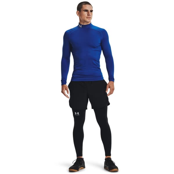 Under Armour Langærmet T-shirt Cg Armour Comp Mock Blå M / Regular Mand