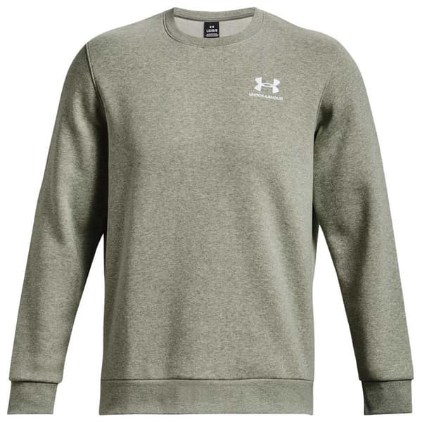 Under Armour Tröja Essential Fleece Crew Grönt S / Regular Man