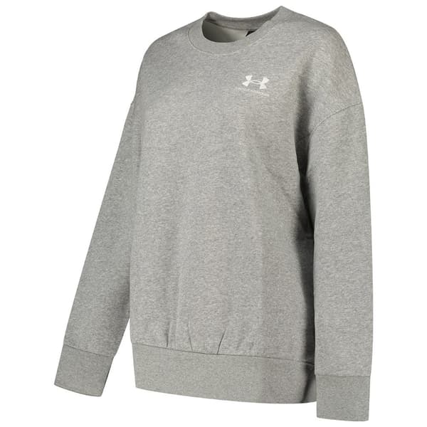 Under Armour Huppari Essential Fleece Os Crew Harmaa XS Nainen
