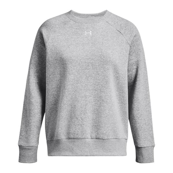 Under Armour Huppari Rival Fleece Crew Harmaa L Nainen