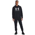 Miniatyrbillede 5 af 6: Under Armour Hættetrøje Rival Fleece Logo Sort M / Regular Mand