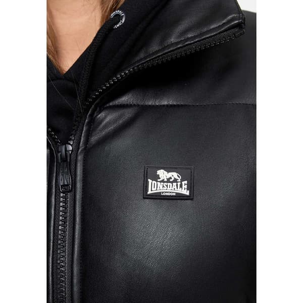 Lonsdale Jacka Hybreasal Svart M Kvinna