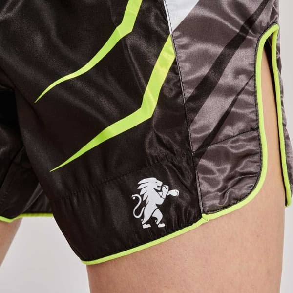 Leone1947 Thaibox Trunks Revo Fluo Svart M Man