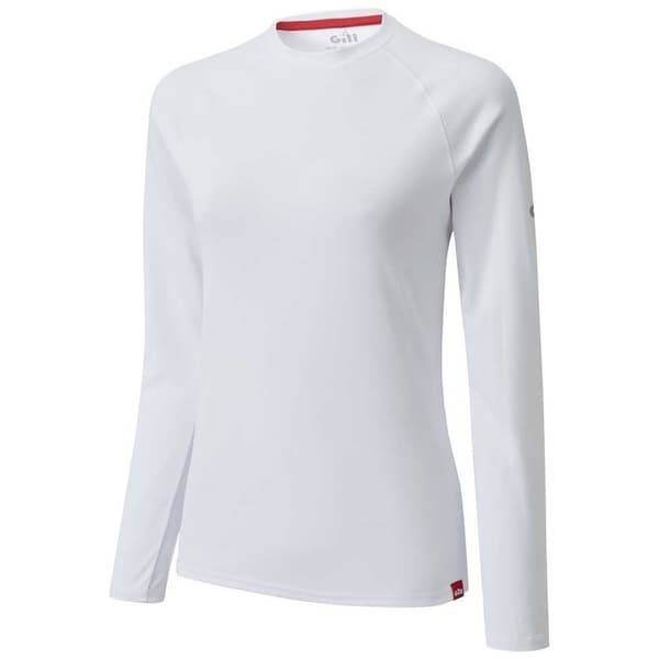 Gill Langærmet T-shirt Uv Tec Hvid 34 Kvinde