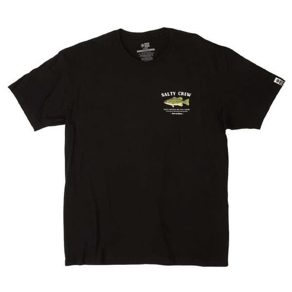Salty Crew Kortærmet T-shirt Bigmouth Premium Sort L Mand