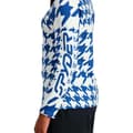 Miniatyrbillede 4 af 5: Spyder Halv Lynlå Sweatshirt Houndstooth Flerfarvet L Kvinde
