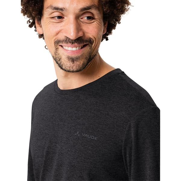 Vaude Långärmad T-shirt Essential Svart L Man