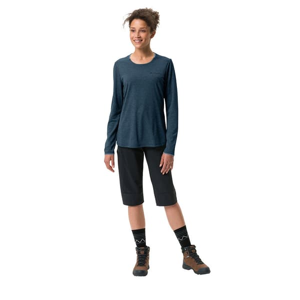 Vaude Långärmad T-shirt Essential Blå 36 Kvinna