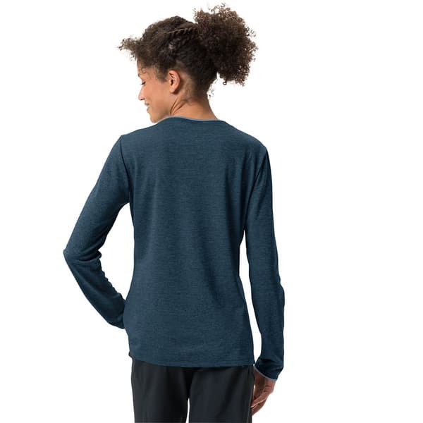 Vaude Långärmad T-shirt Essential Blå 36 Kvinna