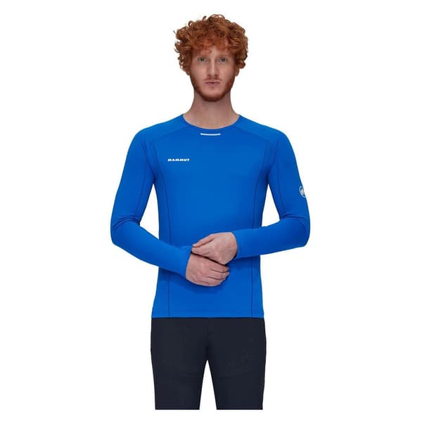 Mammut Langærmet T-shirt Aenergy Fl Blå S Mand